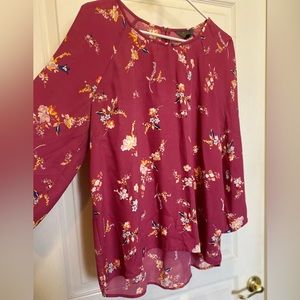 Stitch Fix Mix by 41 Hawthorn. Floral bell sleeve blouse